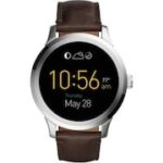 Fossil Q Founder Smartwatch (Black Strap, 45mm)