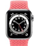 Apple Watch Series 6 GPS + Cellular Smartwatch (Cyprus Green Strap, 44mm)
